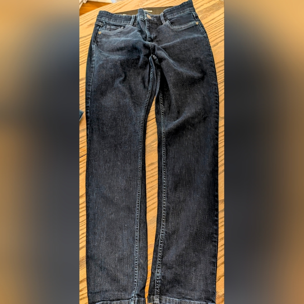 Liz Claiborne Mid-Rise Slim Leg Jeans